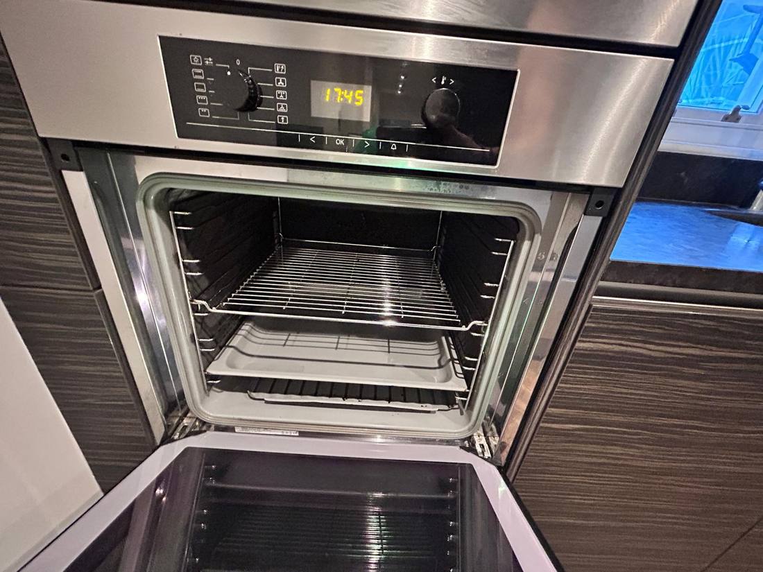 Oven interior after a GPPRO clean