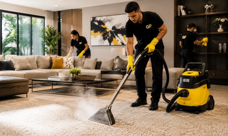 Carpet cleaning by GP Pro Cleaning