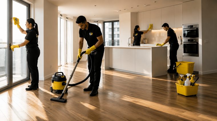 End of tenancy cleaning by GP Pro Cleaning